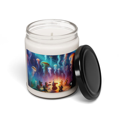 "Jellyfish Serenade: An Underwater Symphony" - The Alien Scented Soy Candle 9oz