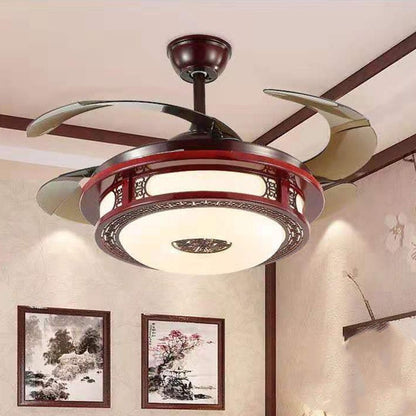 Nouveau Lampe de ventilateur Invisible chinois salon