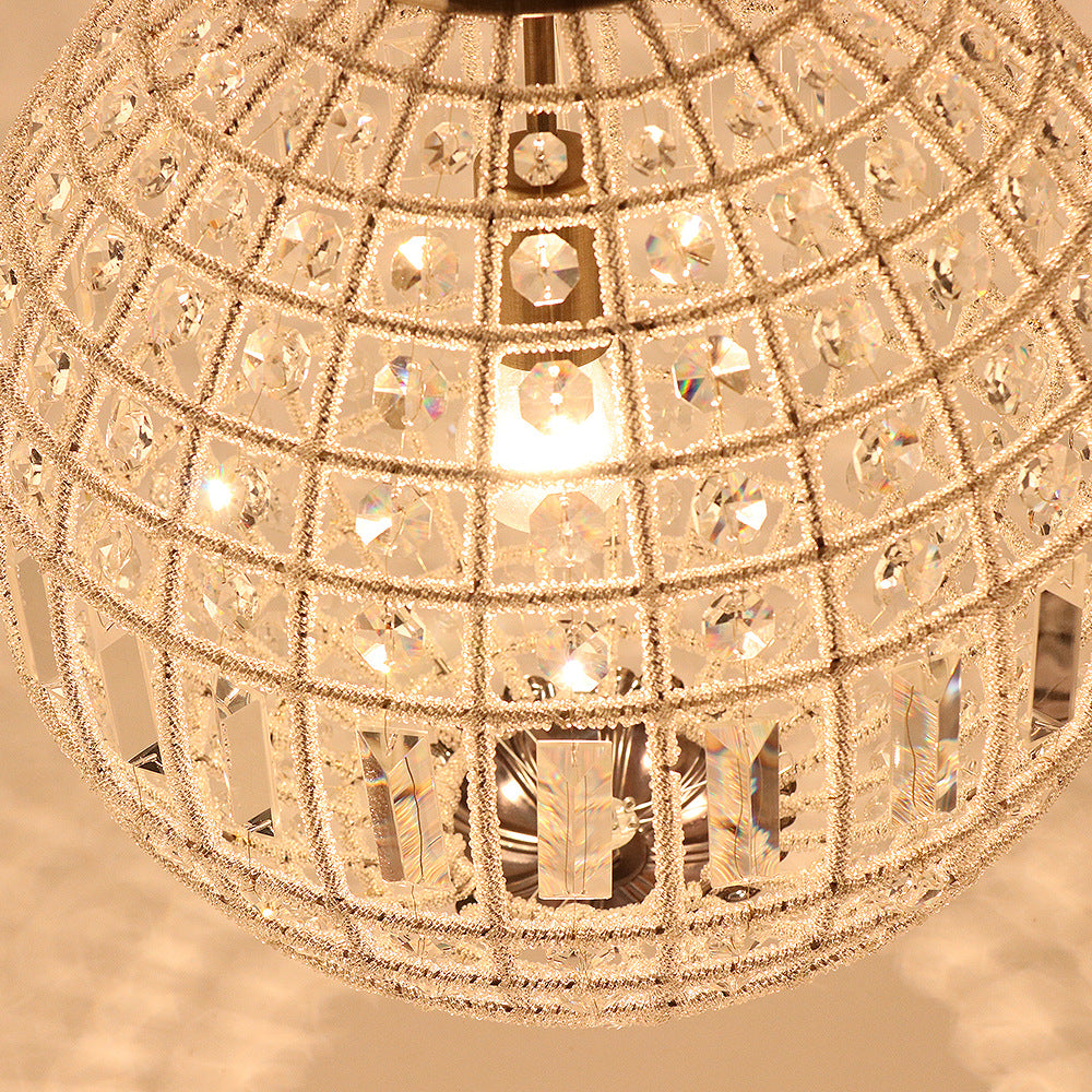 Home Apartment Living Room B & B Ball Crystal Lamp