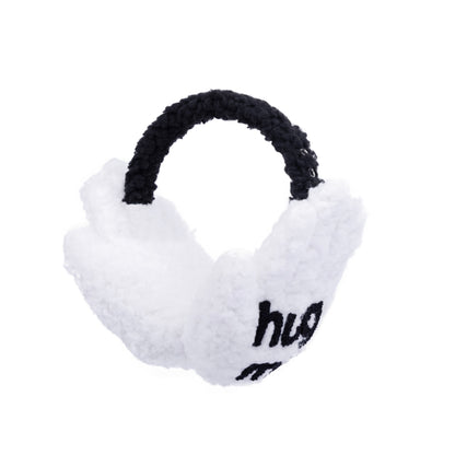 Palm Earmuffs Lambswool Letters Warm-keeping Earmuffs