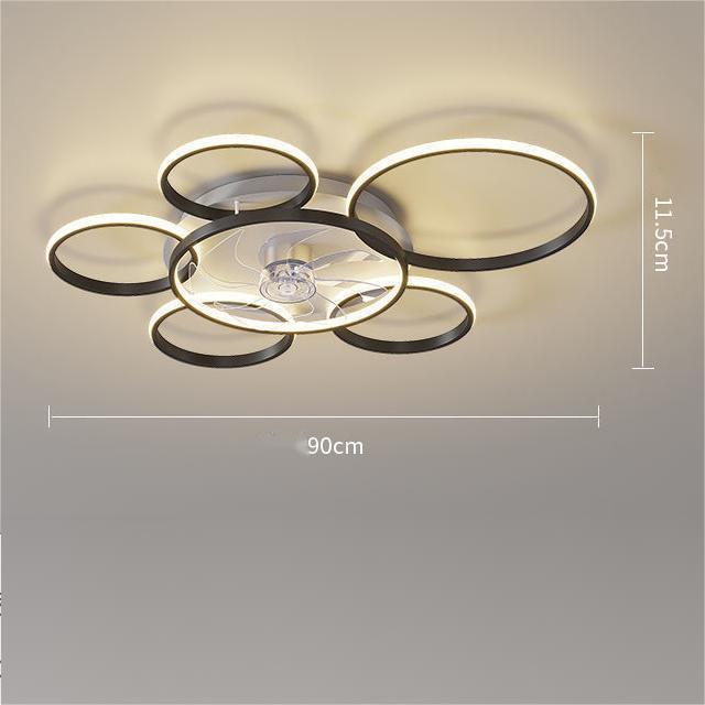 Ceiling Suction Living Room Bedroom Fan Light