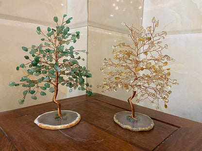 Room Decoration Bookshelf Crystal Tree Decoration