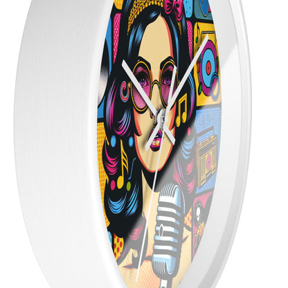 "Celebrando la iconografía pop: un retrato retrospectivo" - The Alien Wall Clock Pop Art