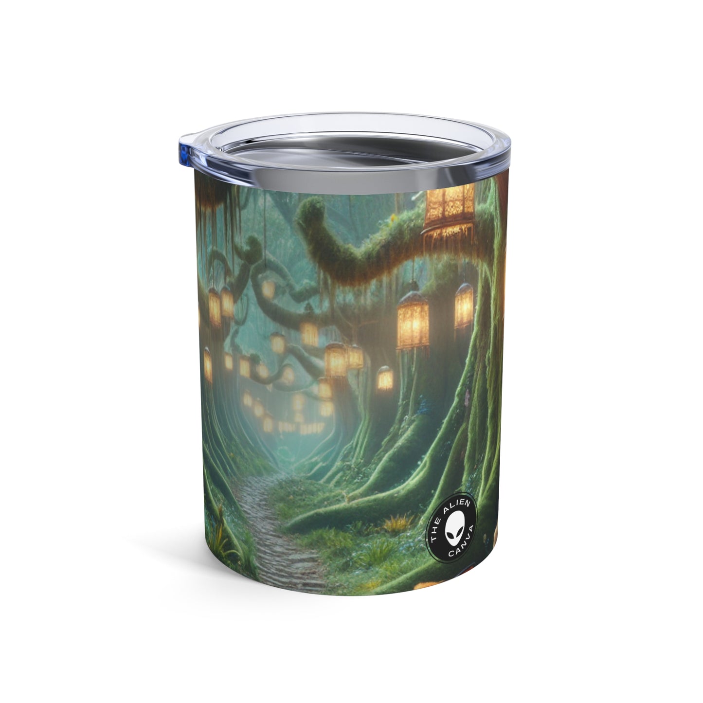 "L'aventure dans la forêt enchantée" - Le verre Alien 10oz