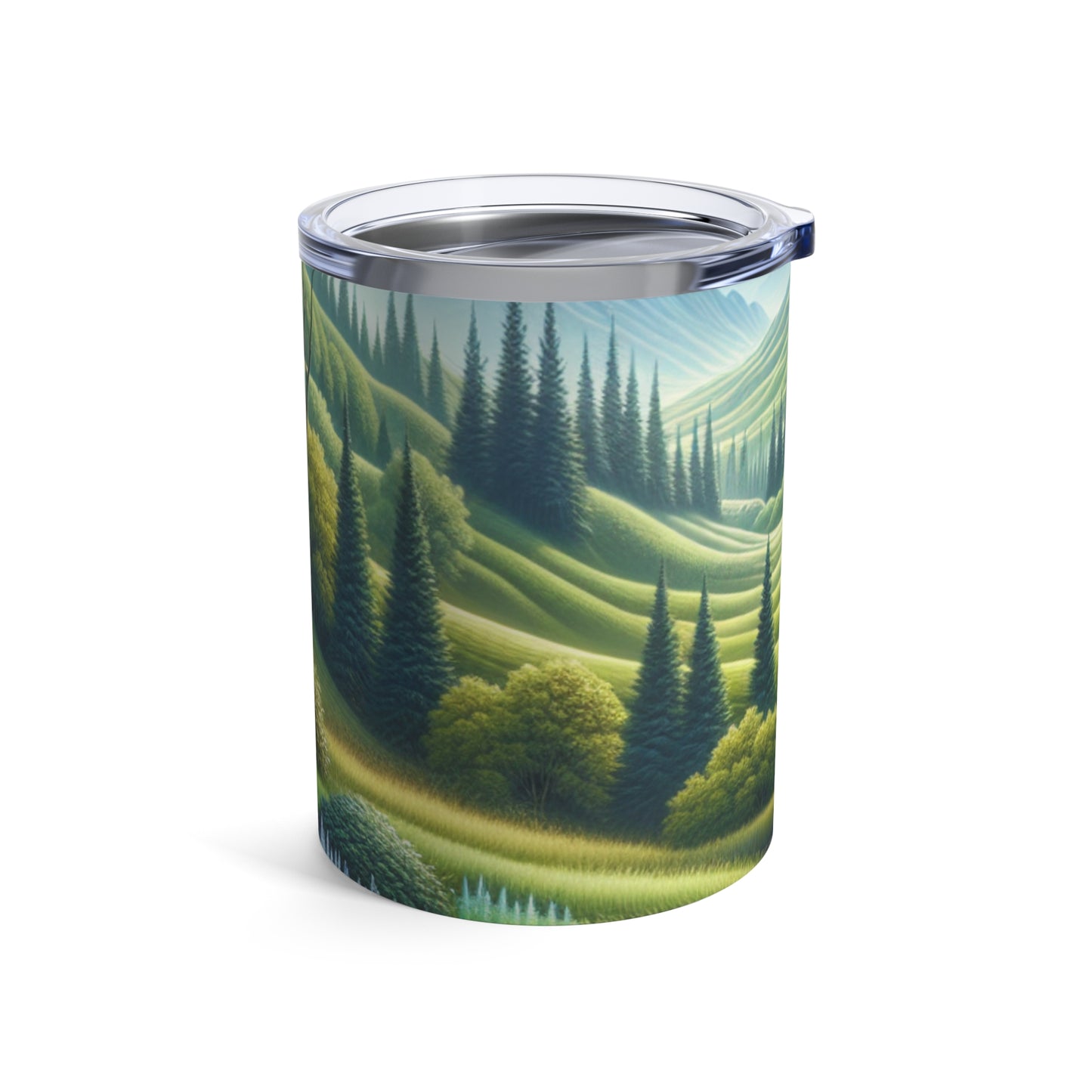 "Seasons in Serenity: An Environmental Art Journey" - The Alien Tumbler 10oz Environmental Art