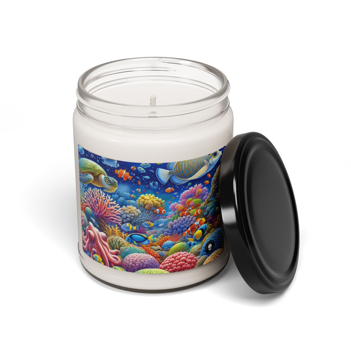 "Tropical Paradise: Underwater Wonderland" - The Alien Scented Soy Candle 9oz