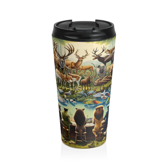 "United Wildlife: Guardians of Gaia" - The Alien Stainless Steel Travel Mug