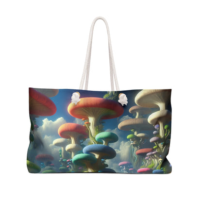 "Mystical Mushroom Wonderland": el bolso de fin de semana de Alien