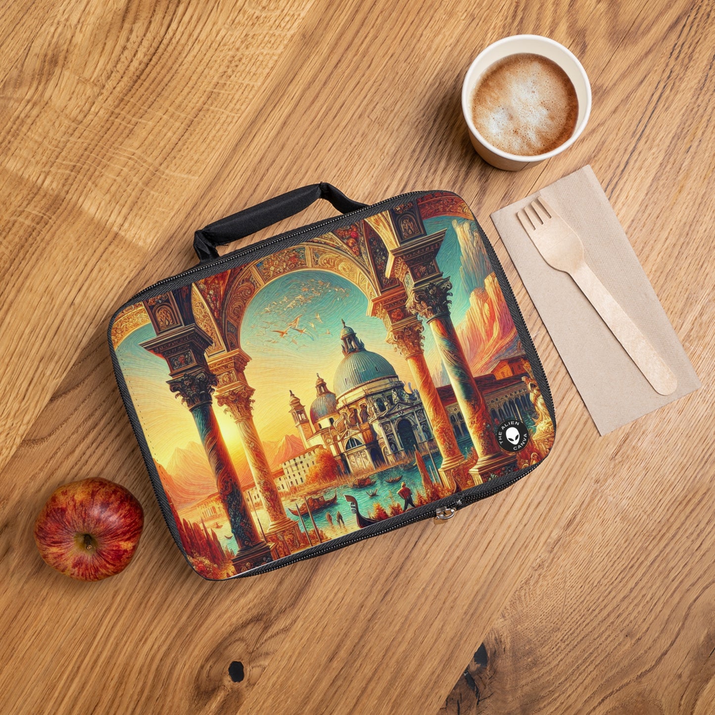 Venetian Dreams: A Fantastical Twist on the Famous Canals- The Alien Lunch Bag Venetian School