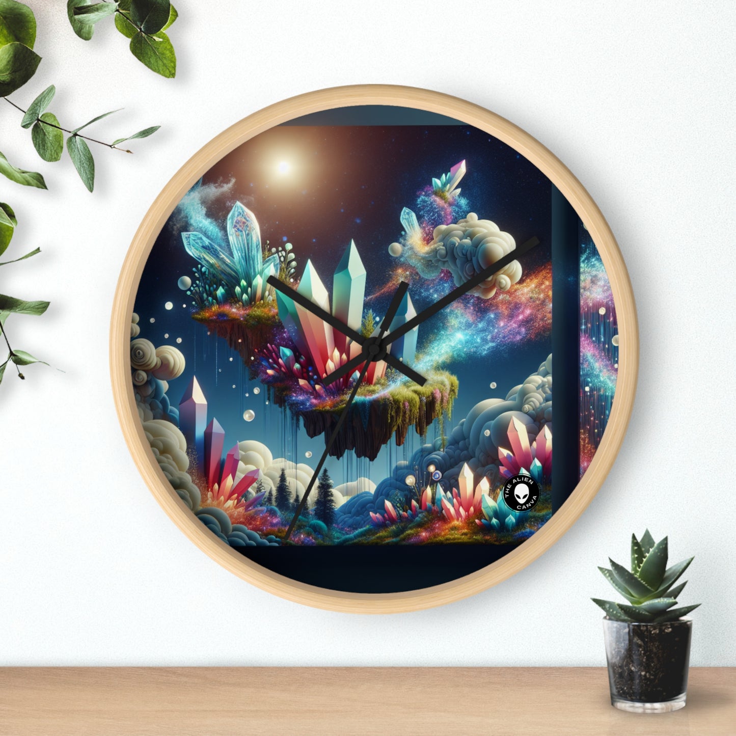 Dreamscape Delights - The Alien Wall Clock