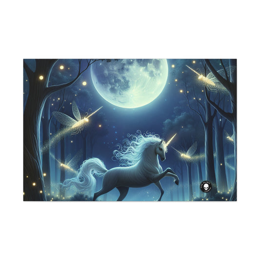 "Enchanted Moonlit Forest" - The Alien Canva