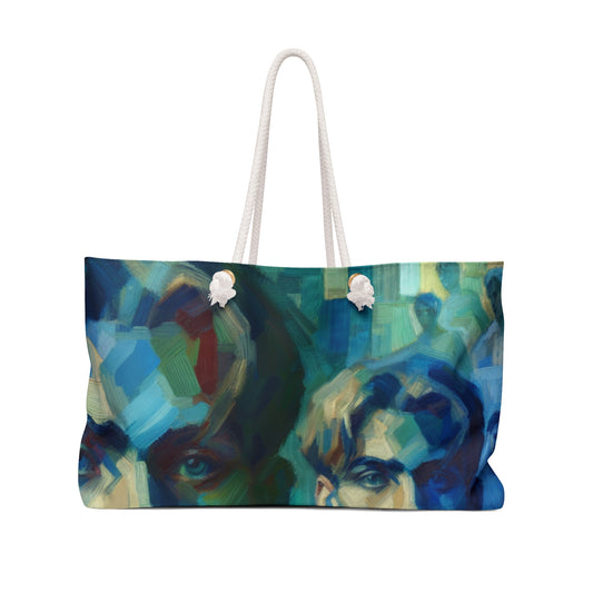 "Soothing Gaze" - The Alien Weekender Bag Expressionism Style
