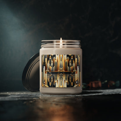 "Luxe Deco: Artistic Elegance at The Grand Hotel" - The Alien Scented Soy Candle 9oz Art Deco