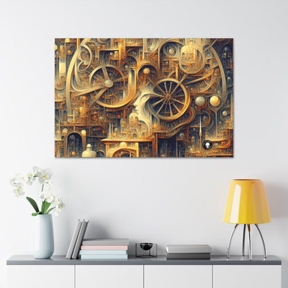 "Unity in Vibrant Harmony: An Abstract Metaphysical Exploration" - The Alien Canva Metaphysical Art