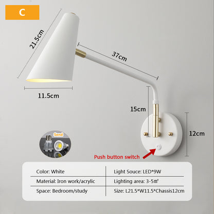 LED Study Reading Wall Lamp