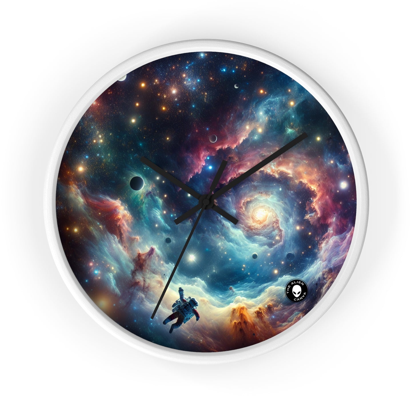 "Galactic Explorer" - L'horloge murale extraterrestre