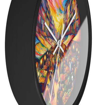 "Jungle Fauvisme" - L'Horloge Murale Alien Fauvisme