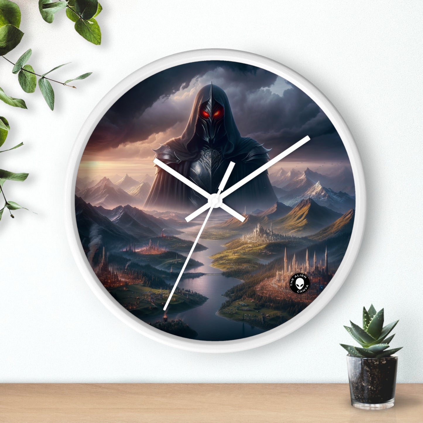 "La recuperación de Sauron: el oscurecimiento de la Tierra Media" - El reloj de pared alienígena