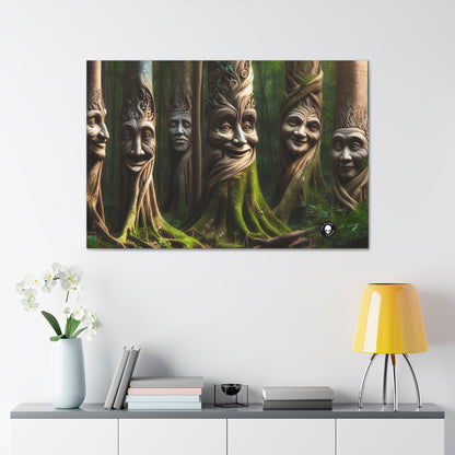 "The Chatty Forest: Conversations Among Trees" - The Alien Canva