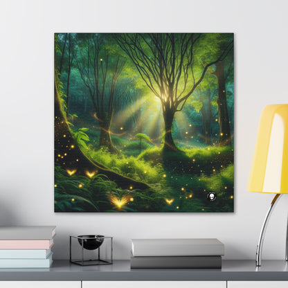 "Glowing Forest Magic" - The Alien Canva