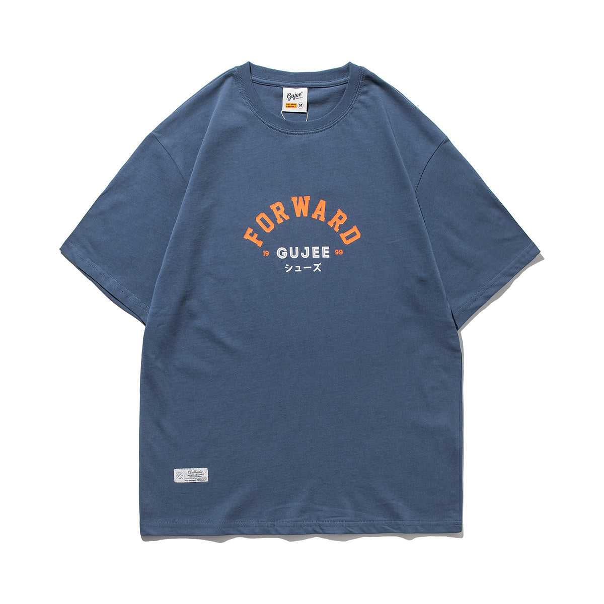 T-shirt à manches courtes et col rond japonais d'été pour hommes, mode