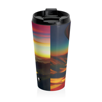 "Solitude in the Sky" - The Alien Stainless Steel Travel Mug