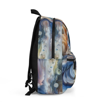 "Living Canvas: The Transcendence of Art and Humanity" - The Alien Backpack Video Art