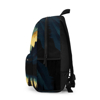 "Silent Sentinel of the Shadowed Woods" - The Alien Backpack Tenebrism