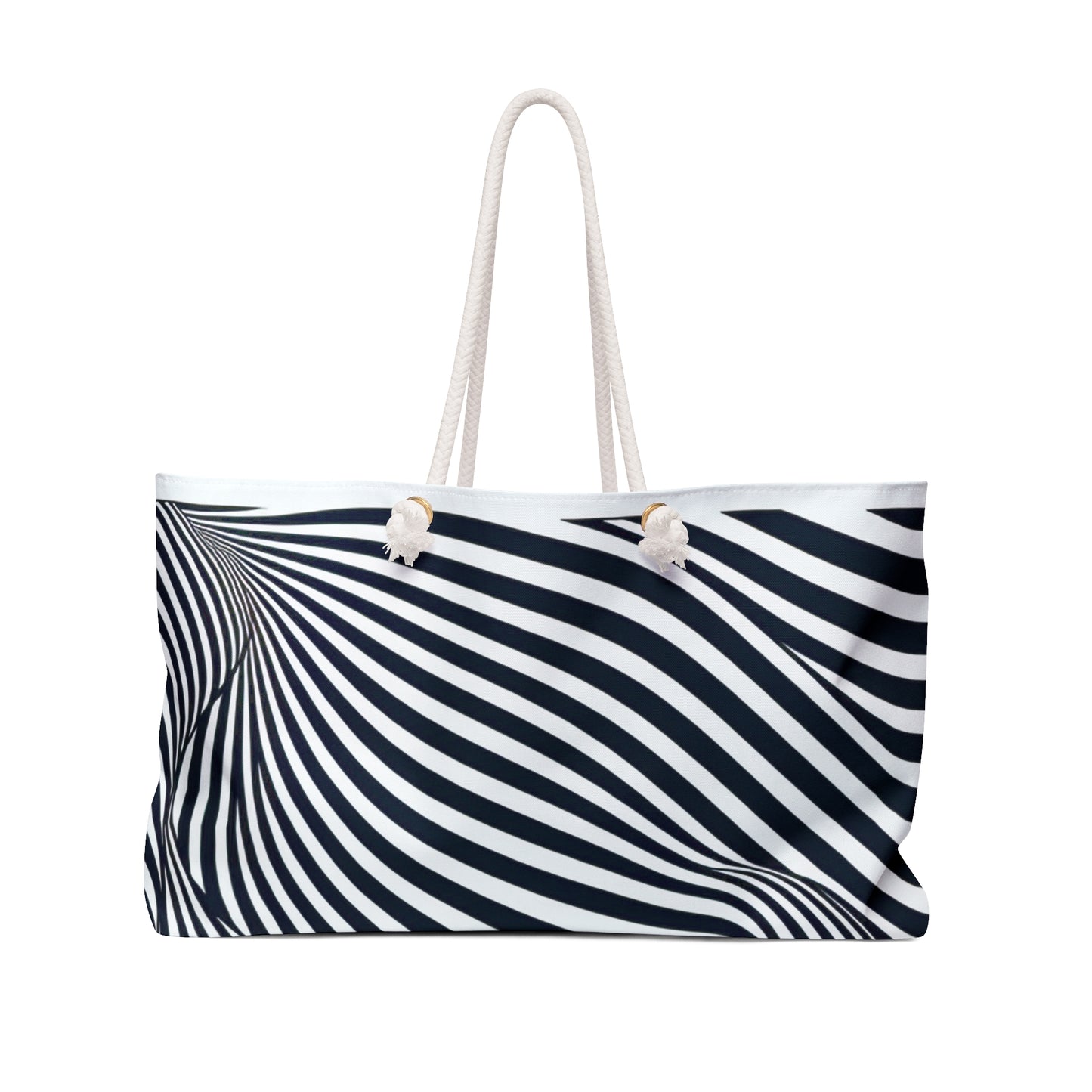 "Optical Illusion Wave" - ​​Le sac Alien Weekender Op Art Style