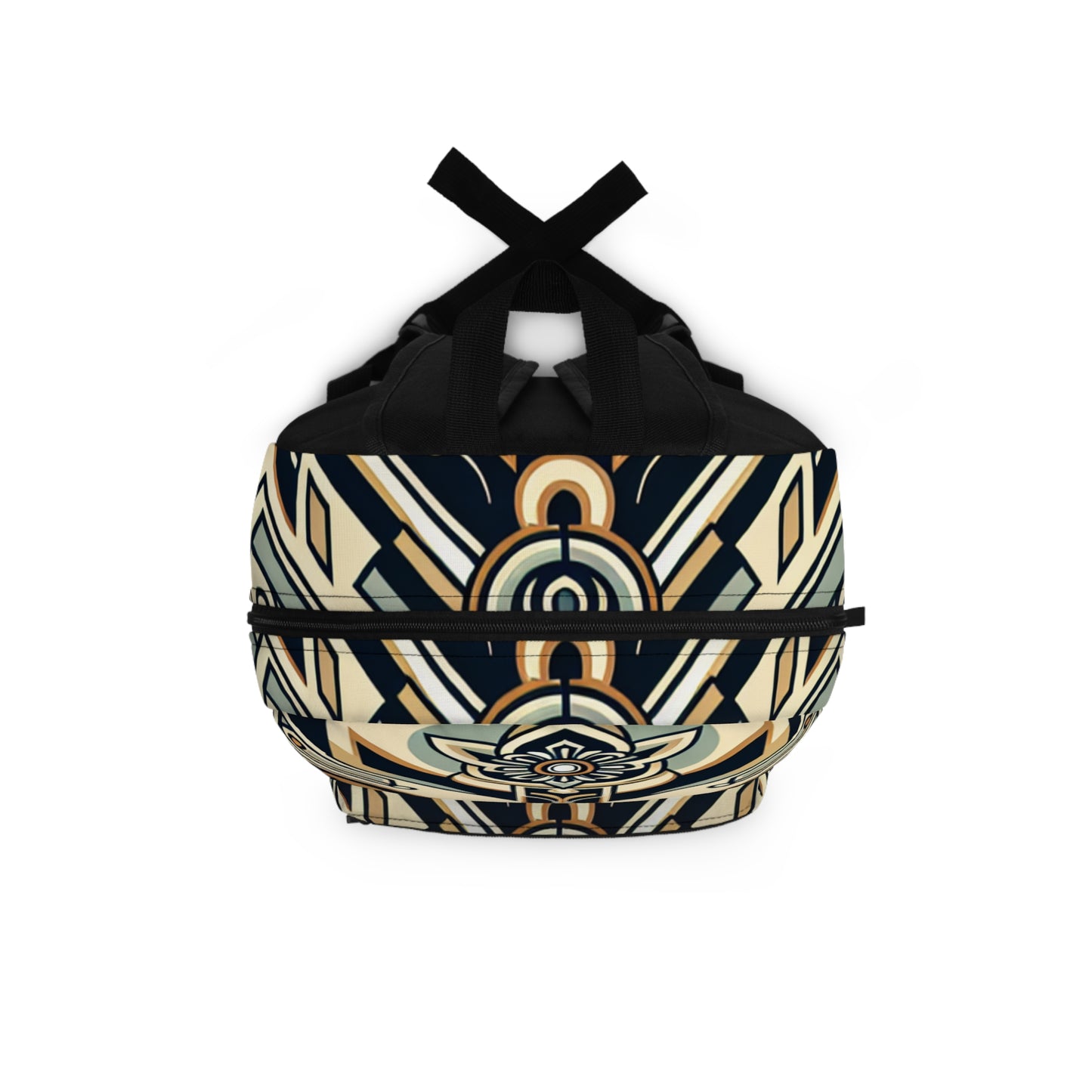 "Glamorous Nights: An Art Deco Cityscape" - The Alien Backpack Art Deco