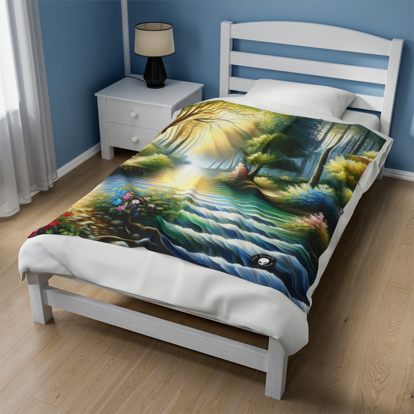 "Nature's Symphony" - The Alien Velveteen Plush Blanket