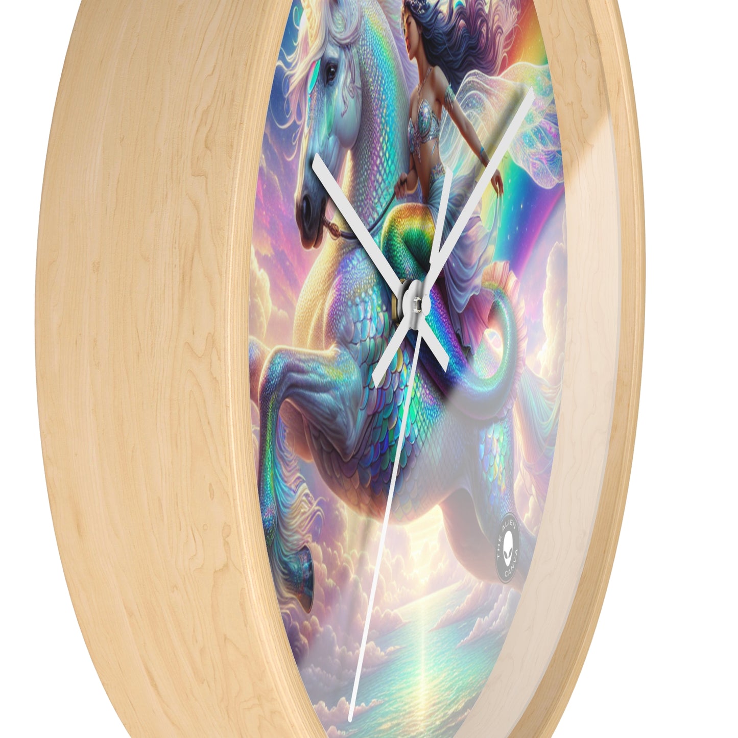 "Mermaid and Unicorn Adventure" - The Alien Wall Clock