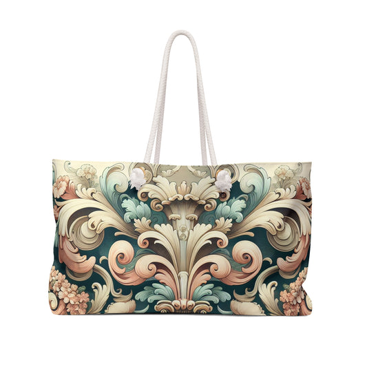 "Garden of Whimsy: A Rococo Fête" - The Alien Weekender Bag Rococo