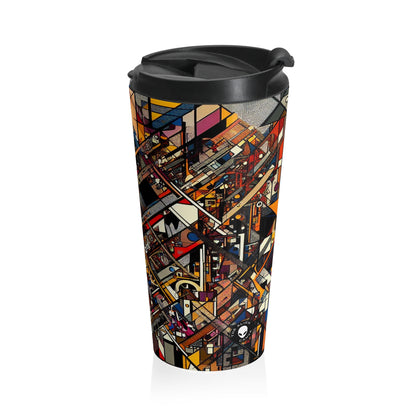 "Toasters, Shoes, and Teapots: A Dadaist Wonderland" - The Alien Stainless Steel Travel Mug Dadaism