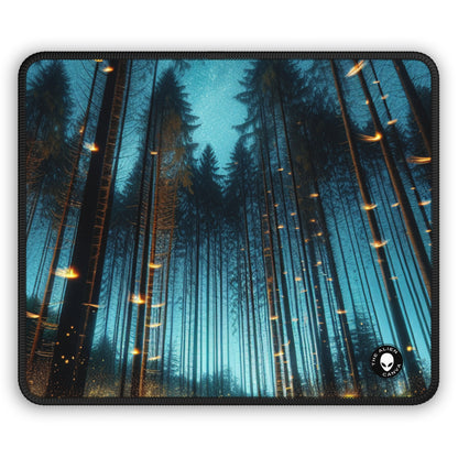 "Twilight Enchantment: Firefly Forest" - The Alien Gaming Mouse Pad