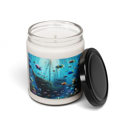 "Sunken Shipwreck Wonderland" - The Alien Scented Soy Candle 9oz