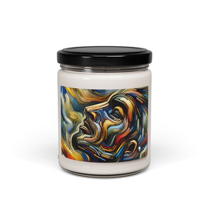 Title: "Tempestuous Waters" - The Alien Scented Soy Candle 9oz Expressionism