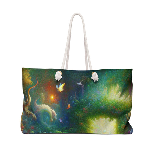 "Mystical Garden of Enchantment" - The Alien Weekender Bag