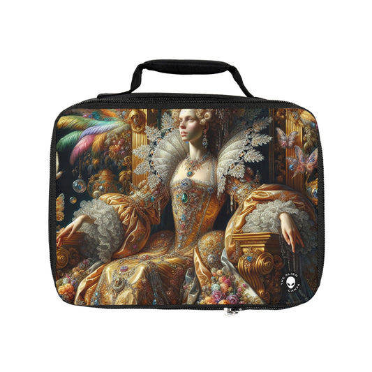 "La Splendeur d'une Reine de la Renaissance" - Le Lunch Bag Alien Rococo