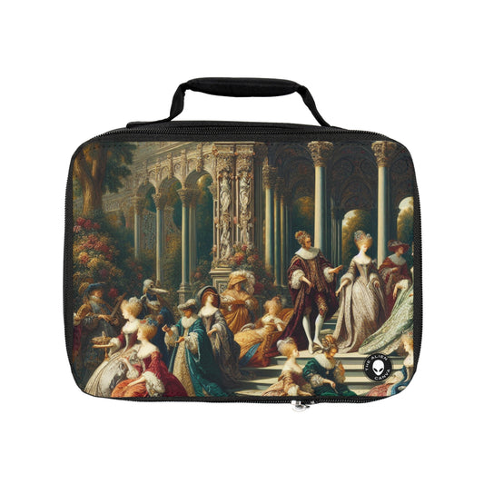 "Regal Elegance : Un portrait de jardin d'inspiration gothique" - The Alien Lunch Bag International Gothic