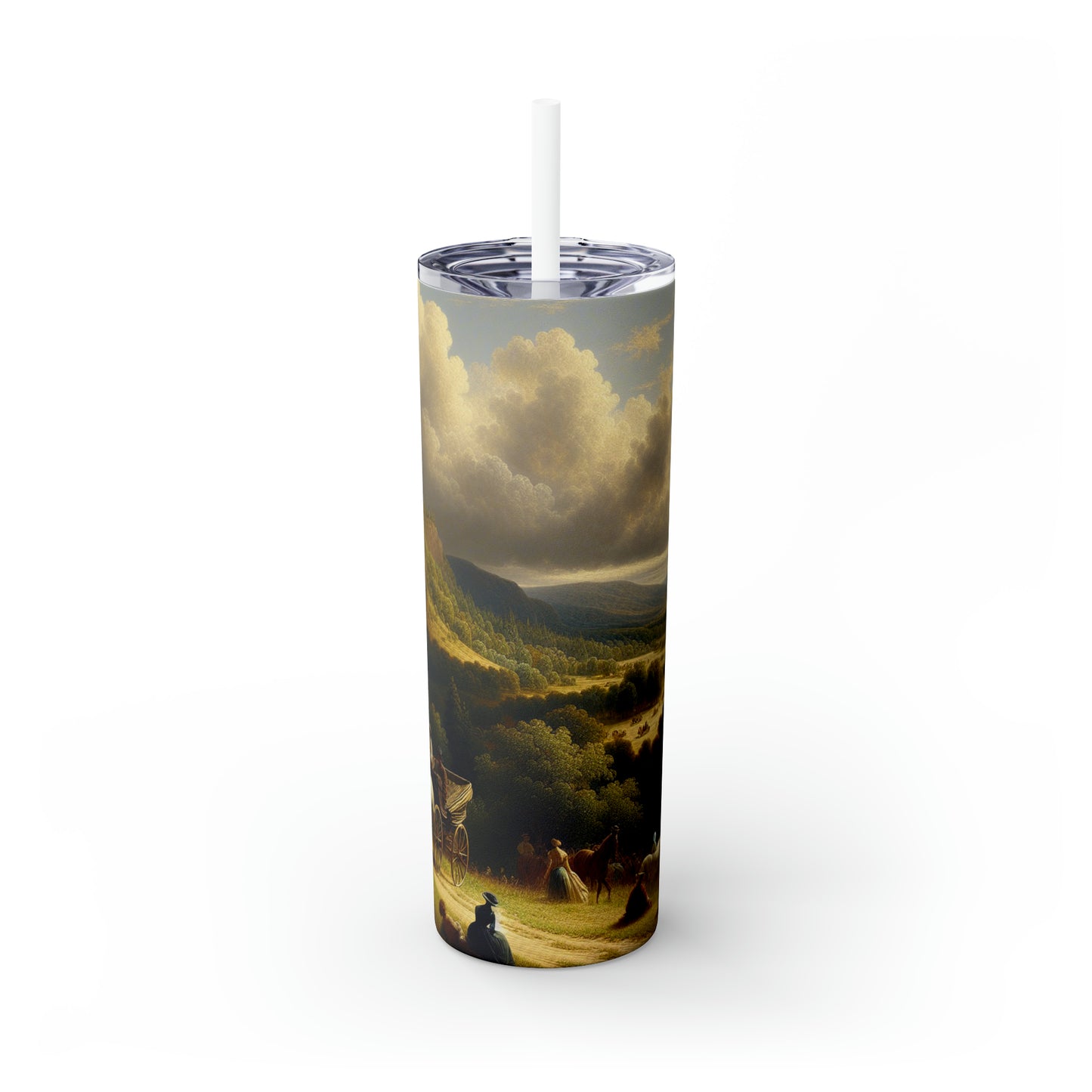 Everyday Treasures: Revealing the Artistic Beauty of Mundane Objects - The Alien Maars® Skinny Tumbler with Straw 20oz Realism