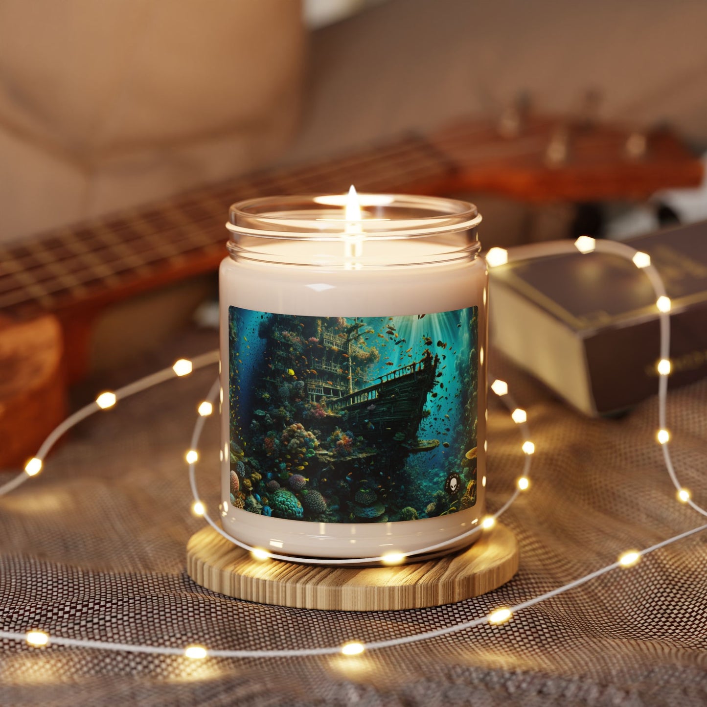 "Whimsical Underwater World" - The Alien Scented Soy Candle 9oz