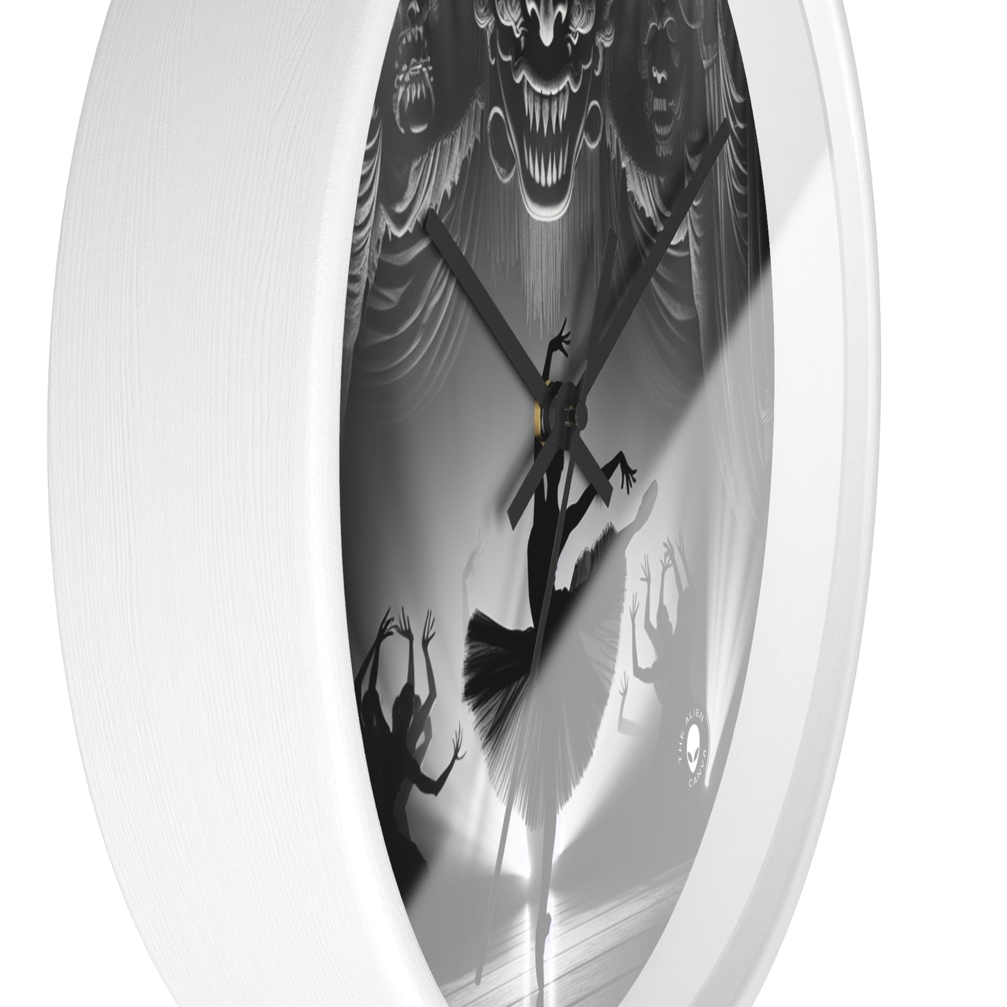 "Dance in the Spotlight". - The Alien Wall Clock