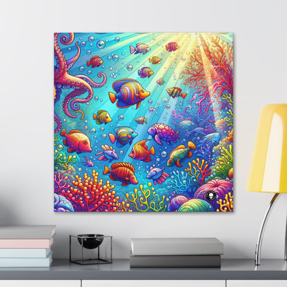 "Seaside Soiree: A Dance Party Under the Sea" - The Alien Canva