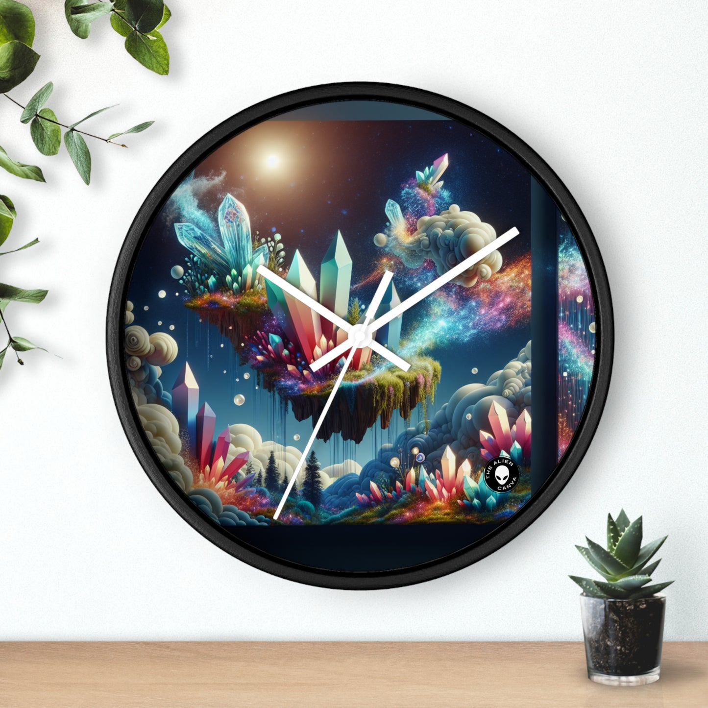 Dreamscape Delights - The Alien Wall Clock