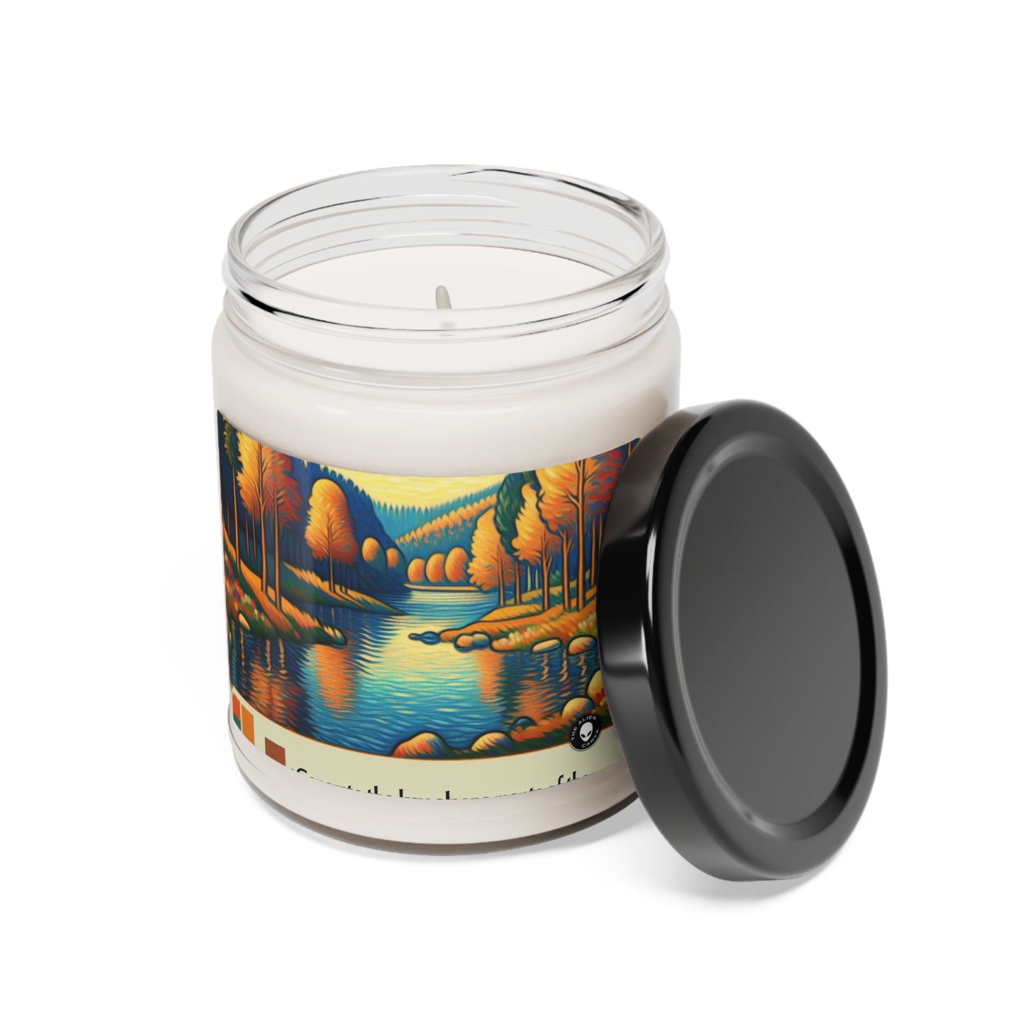 "Untamed Jungle: Expressive Fauvist Imagery" - The Alien Scented Soy Candle 9oz Fauvism