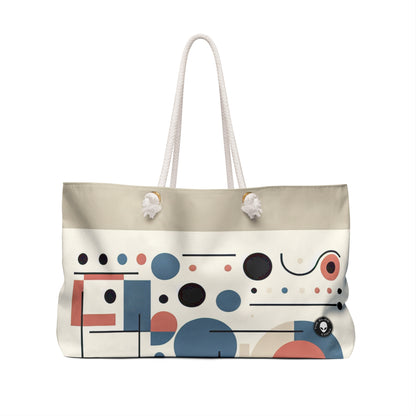 "Equilibrium: Exploring Balance Through Minimalist Art" - The Alien Weekender Bag Minimalism