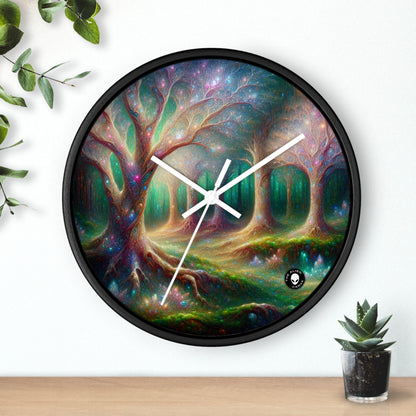 "Crystal Forest Fantasia" - L'horloge murale extraterrestre