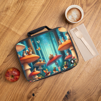 "Mushroom Wonderland: A Magical Tea Party"- The Alien Lunch Bag