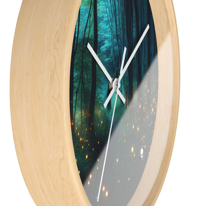 "Enchanted Vigil" - The Alien Wall Clock